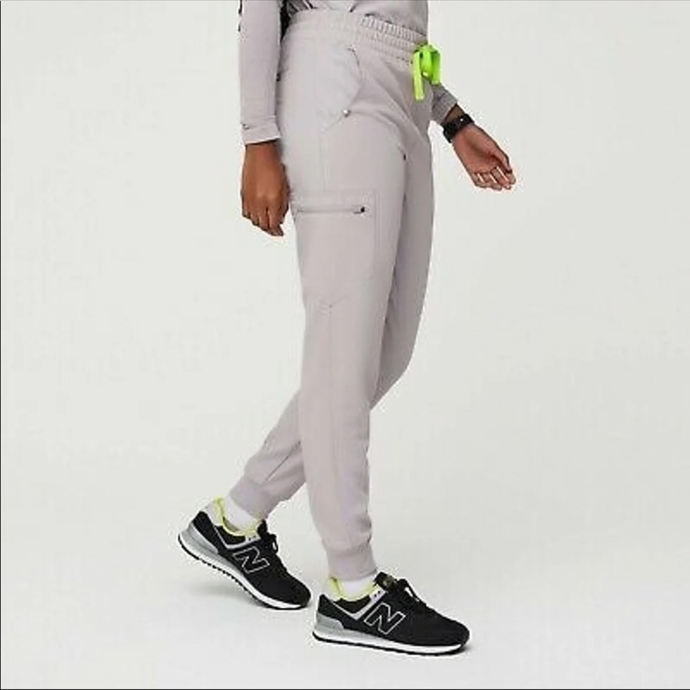 NET Figs M Zamora High Waisted pants Slate (tau)